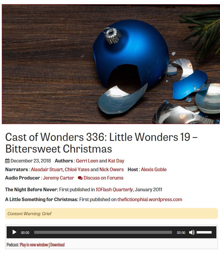 Cast of Wonders 336